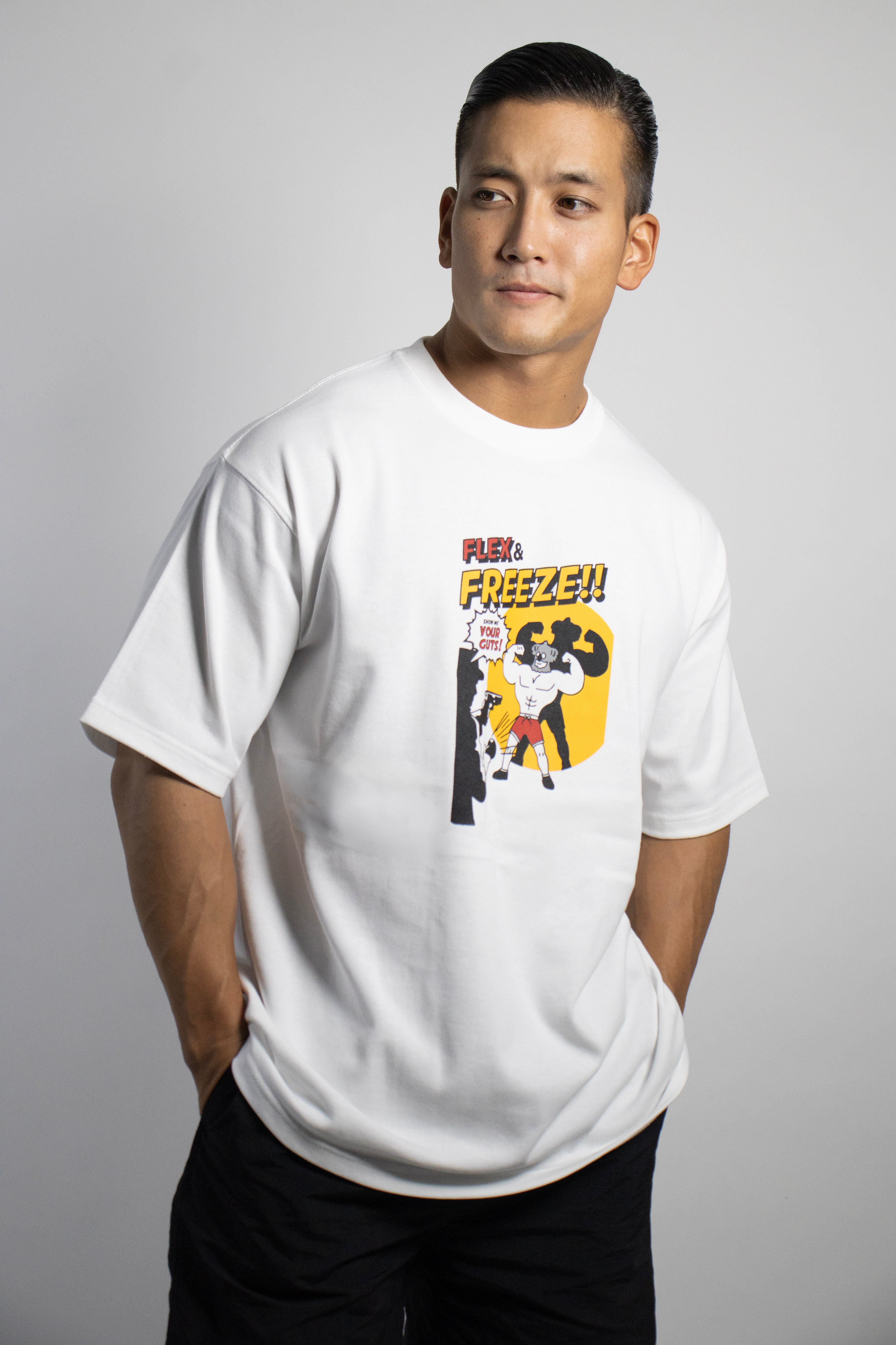 I'M BULKIN'IT Tee × FLEX & FREEZE!!