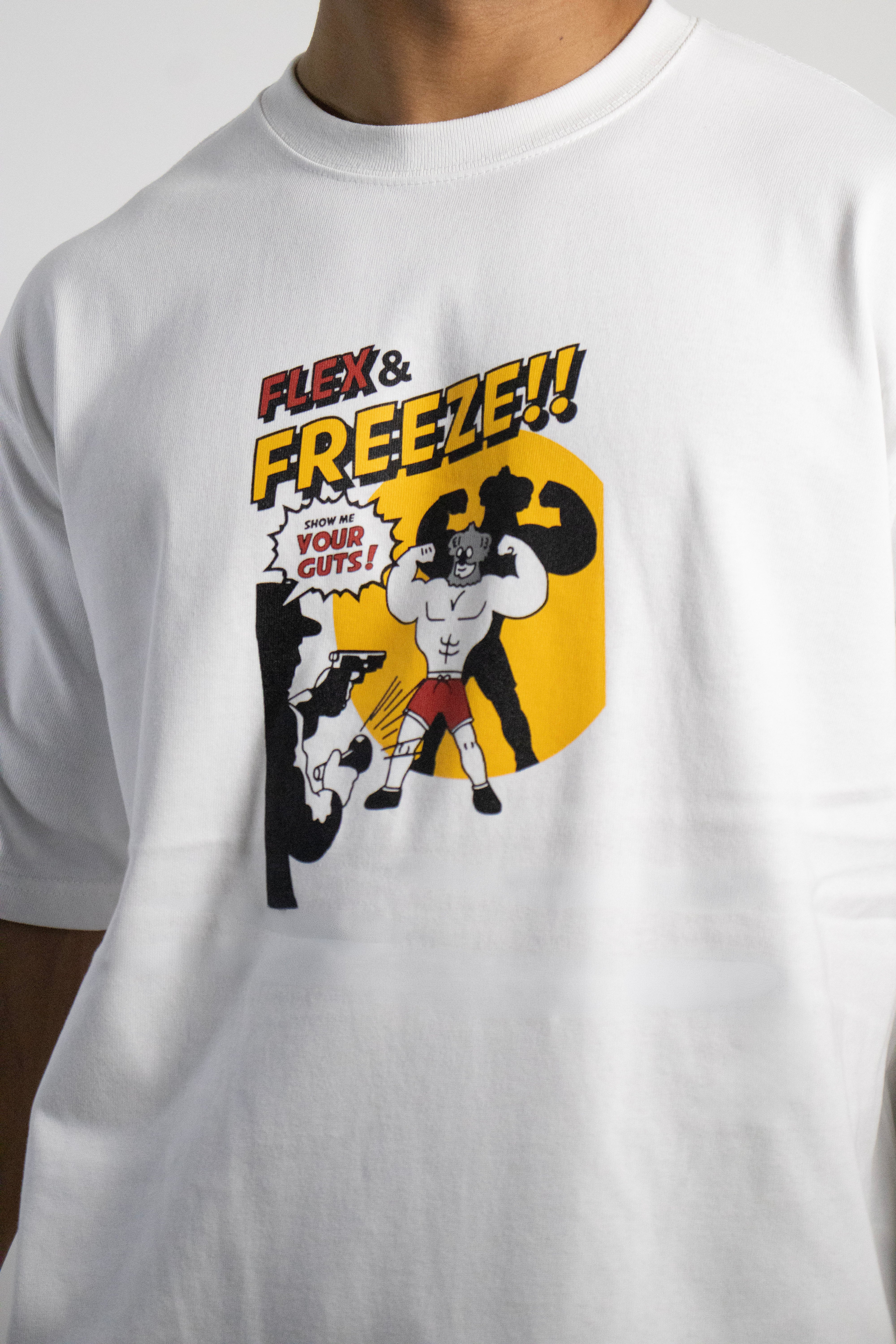 I'M BULKIN'IT Tee × FLEX & FREEZE!!