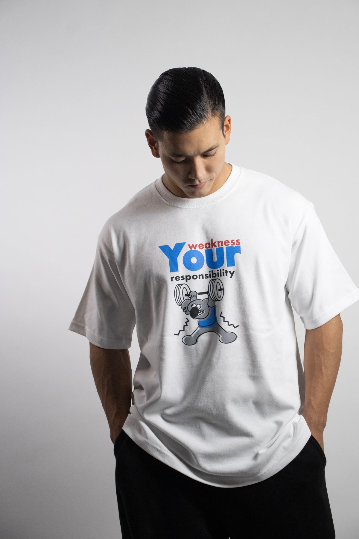 Your weakness,Your responsibility×ALL DAY RELAX Sweat Pants