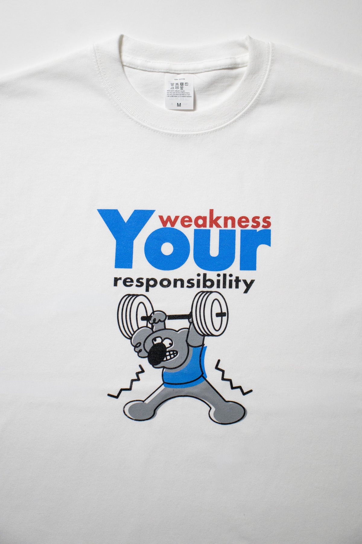 Your weakness, Your responsibility.