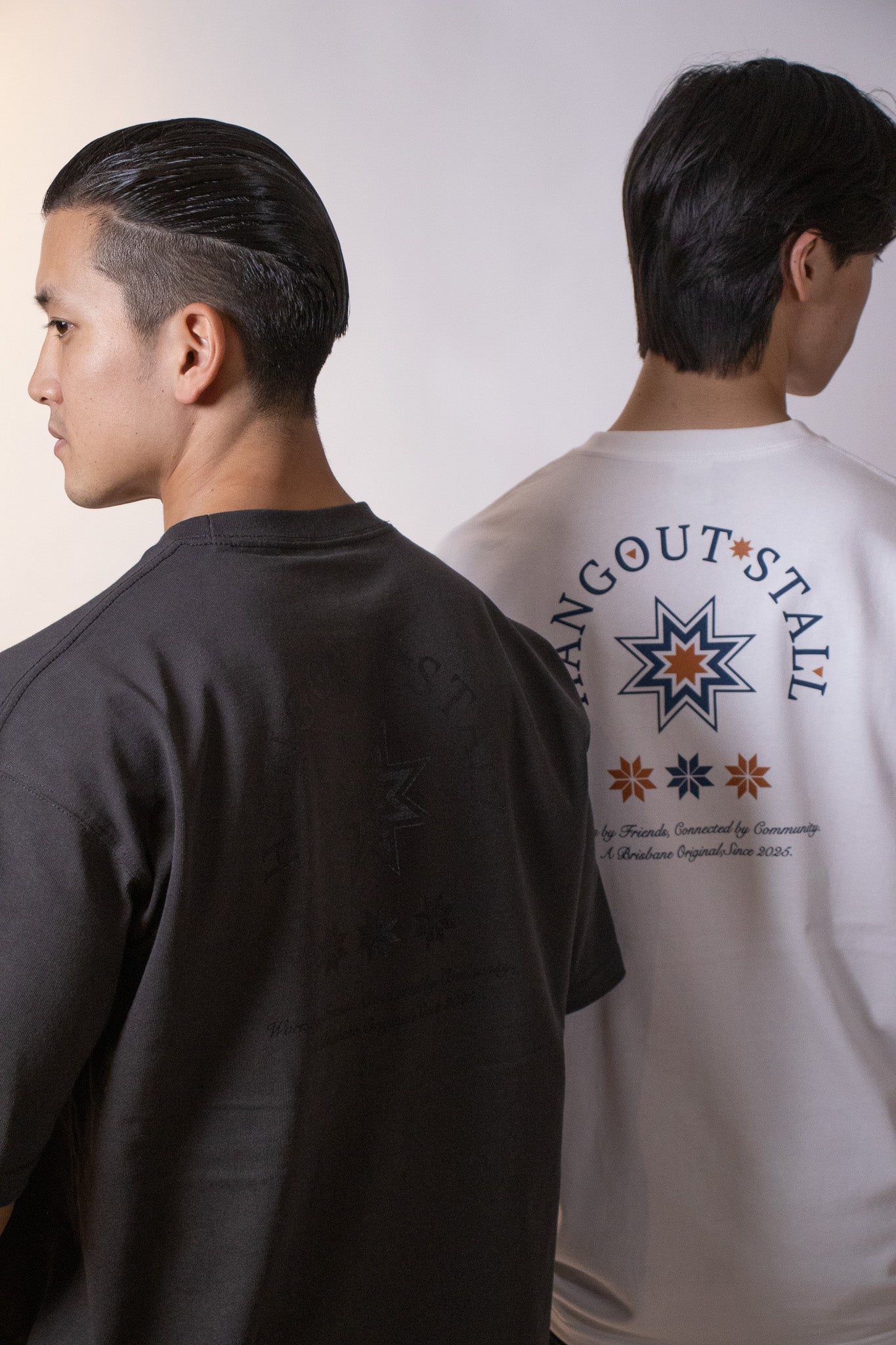 HANGOUT STALL Original Tee/9.1oz Big Silhouette