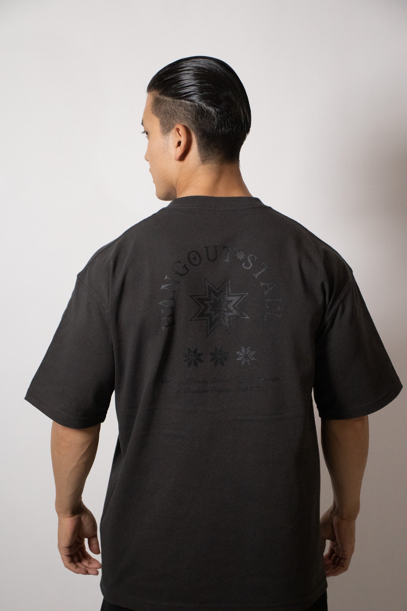 HANGOUT STALL Original Tee/9.1oz Big Silhouette