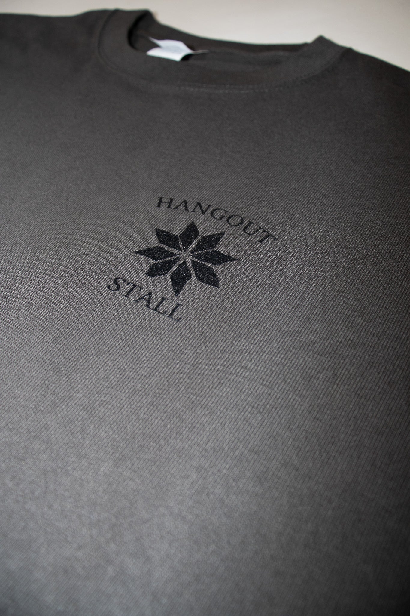 HANGOUT STALL Original Tee/9.1oz Big Silhouette