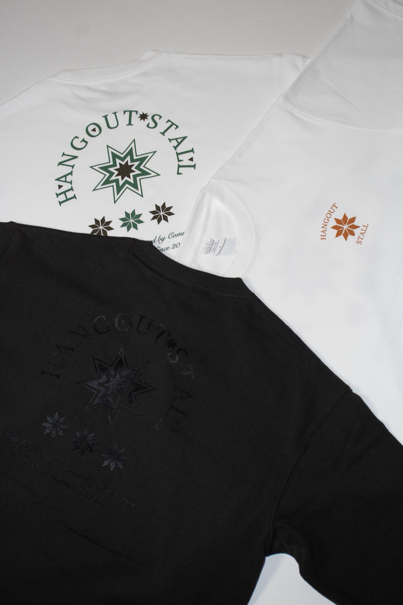 HANGOUT STALL Original Tee/9.1oz Big Silhouette
