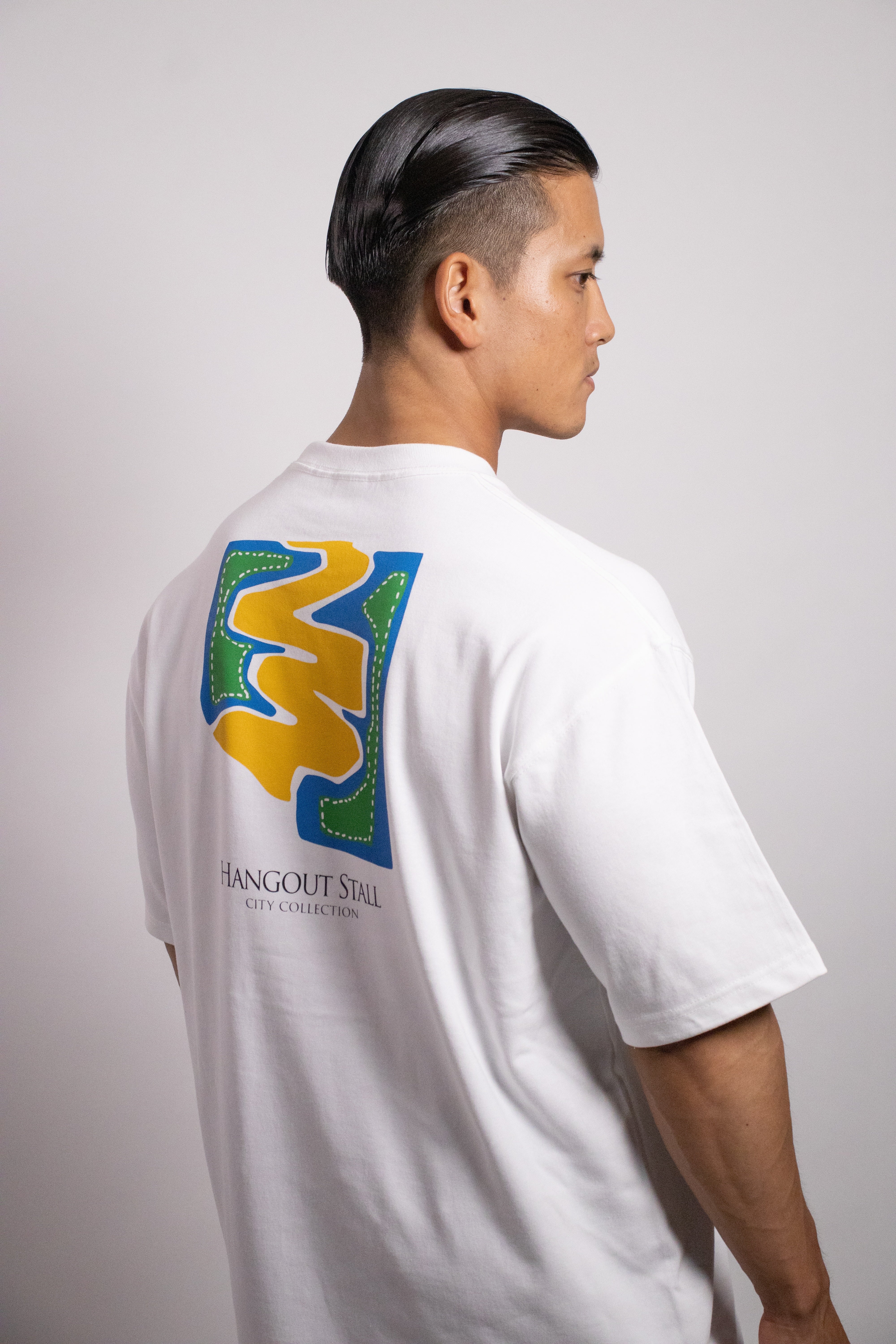 Brisbane Tee - City Collection/White