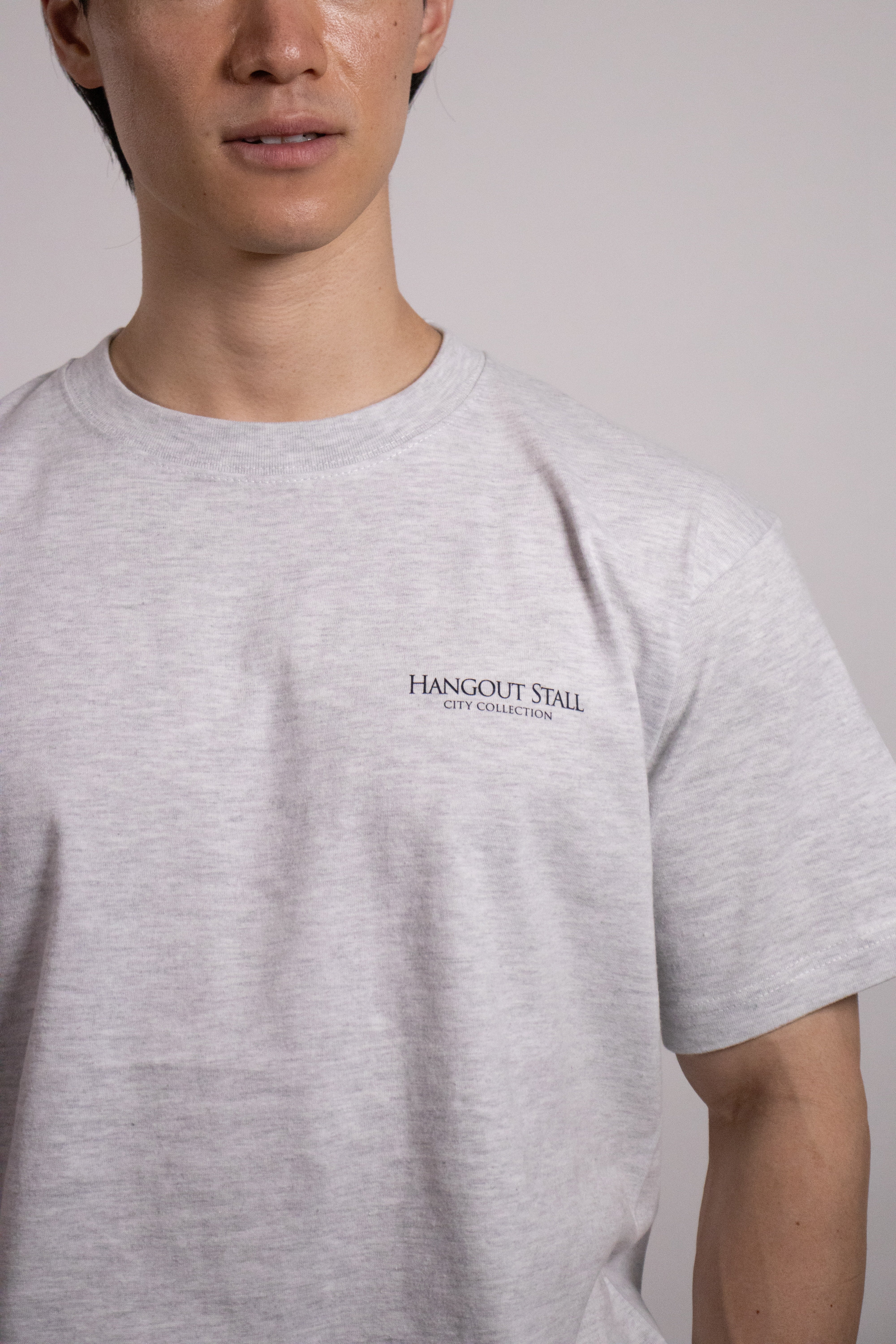 Brisbane Tee - City Collection/Ash