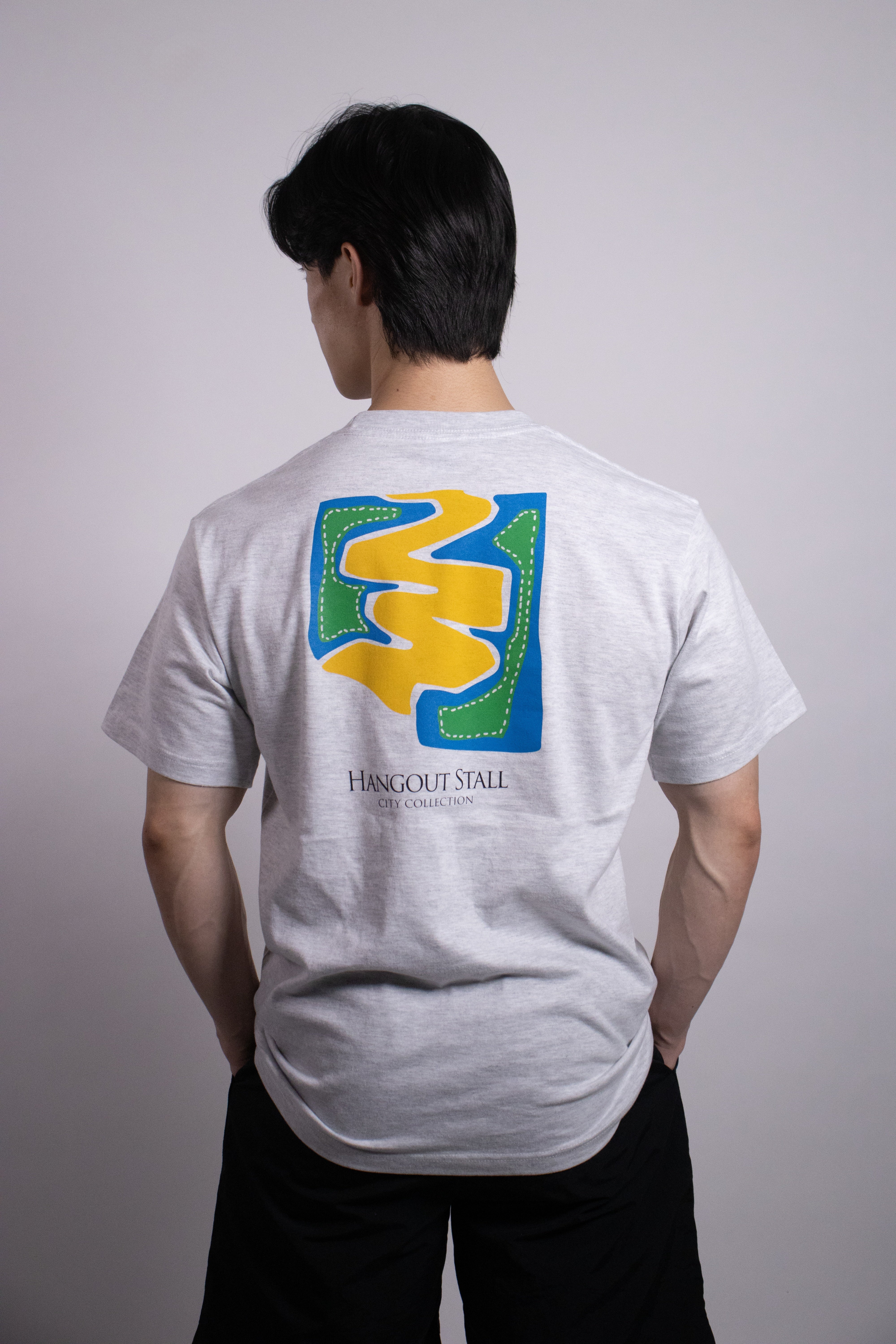 Brisbane Tee - City Collection/Ash