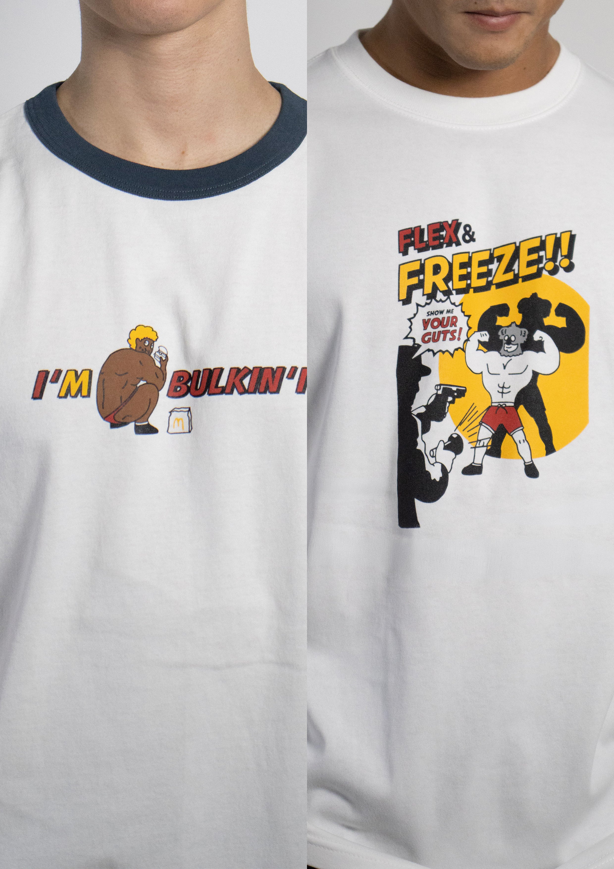 I'M BULKIN'IT Ringer × FLEX & FREEZE!!