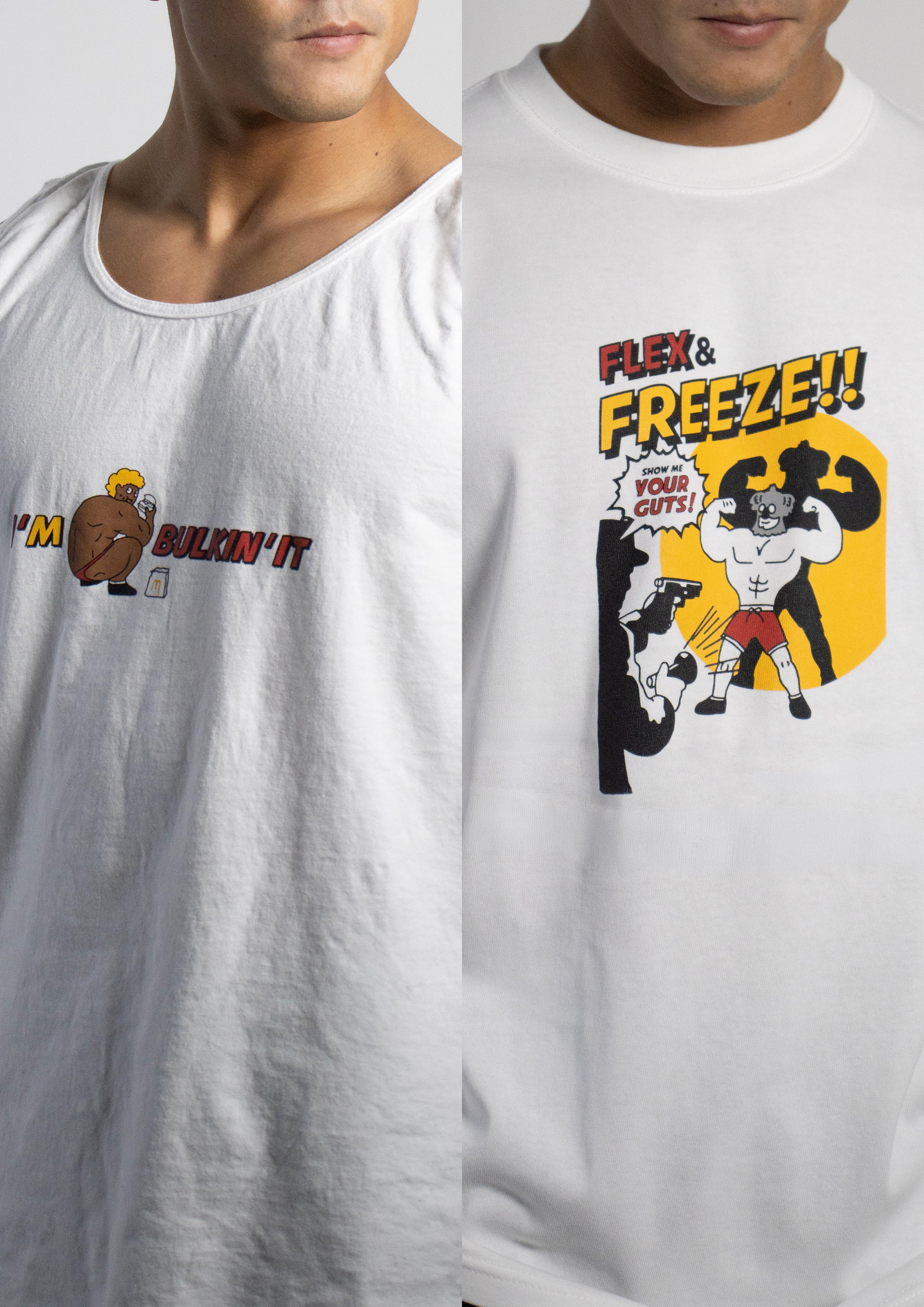 I'M BULKIN'IT Tank × FLEX & FREEZE!!